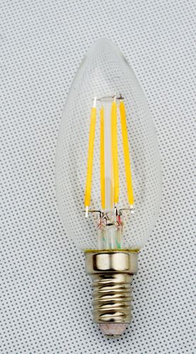 海宁利然照明 1.8w led灯丝灯 led烛型灯泡 led灯丝蜡烛灯泡